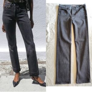 Levi's straight leg jeans